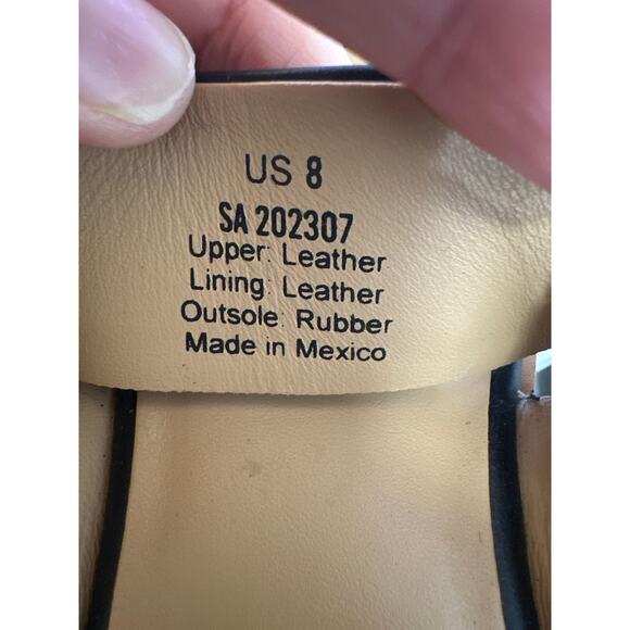 Nisolo Ellie All-Day Leather Double Strap Clog in Black Size 8 - Picture 8 of 8